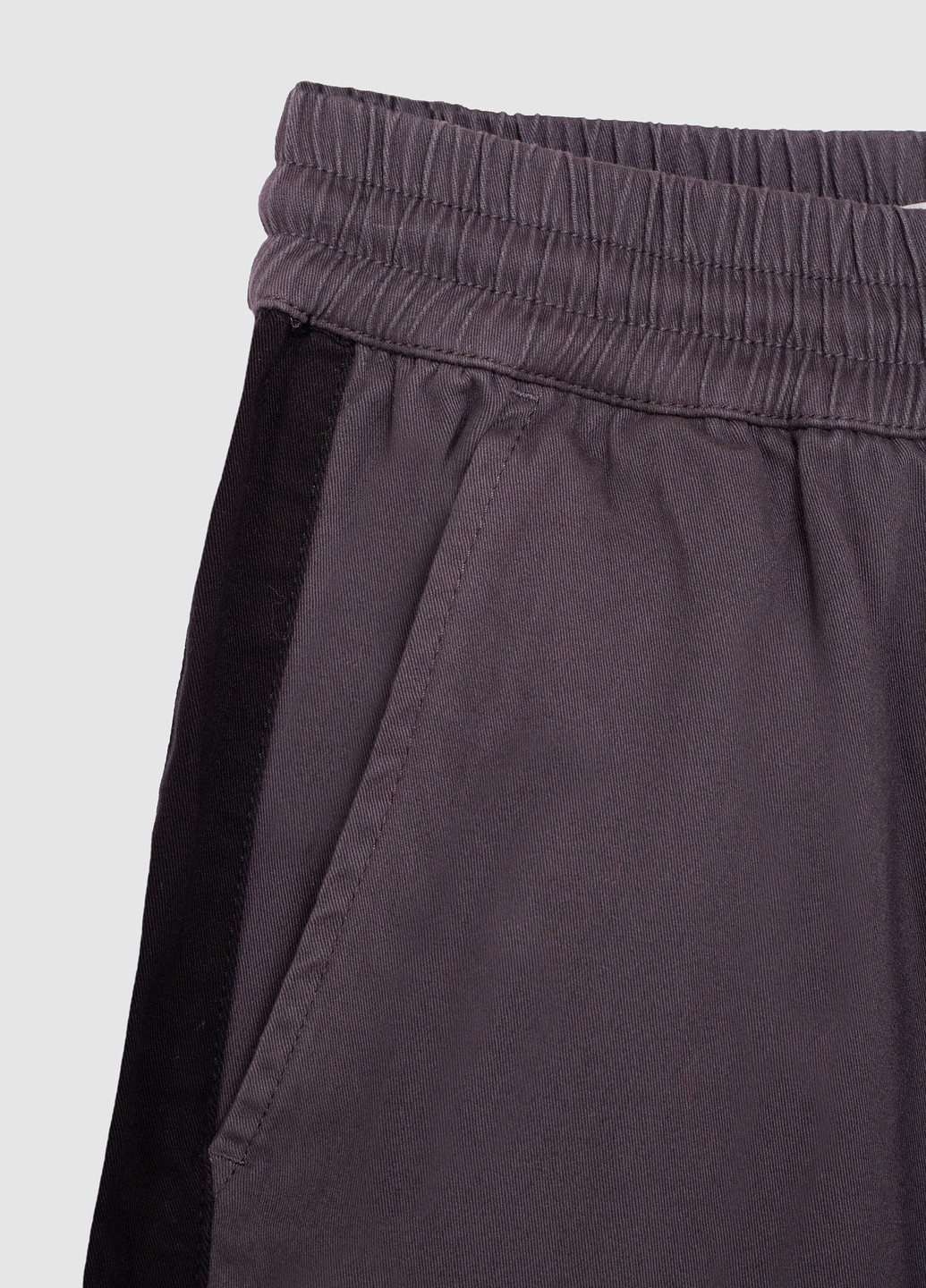 Темно-серые кэжуал демисезонные брюки Yourturn