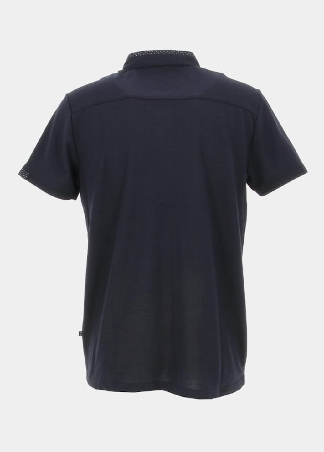 Темно-синяя кэжуал рубашка однотонная Benson & Cherry