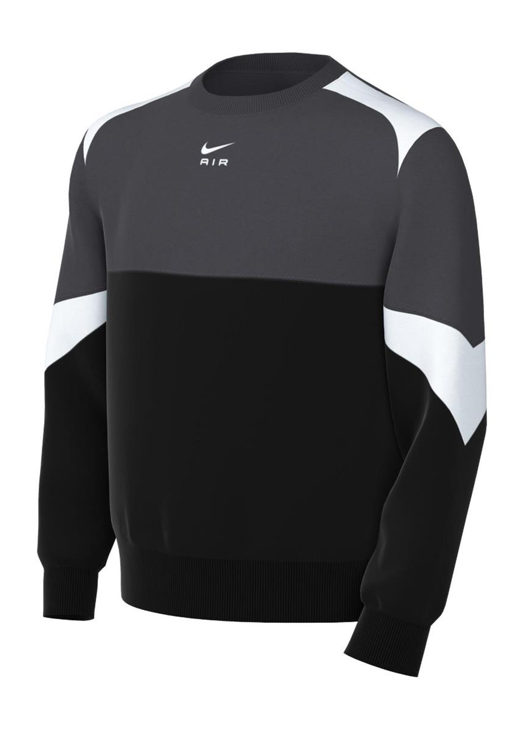 Комбінований світшот fz4956-010 Nike логотип без декору (321505886)