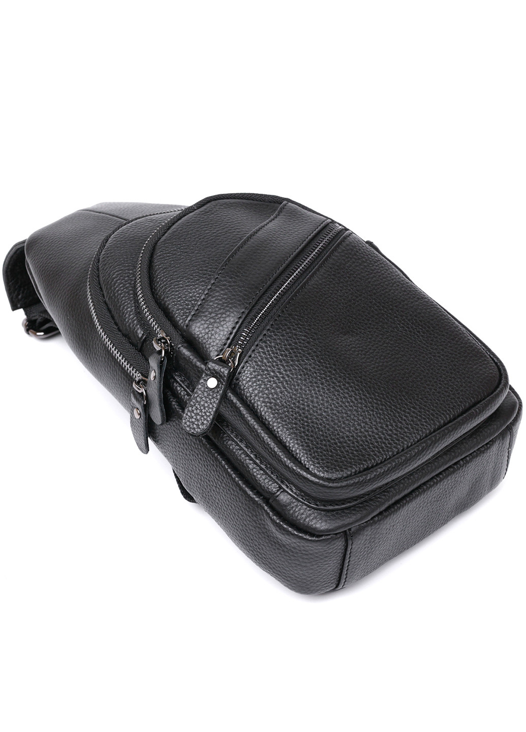 Мужская кожаная сумка через плечо 17х31х7 см Vintage (253491063)