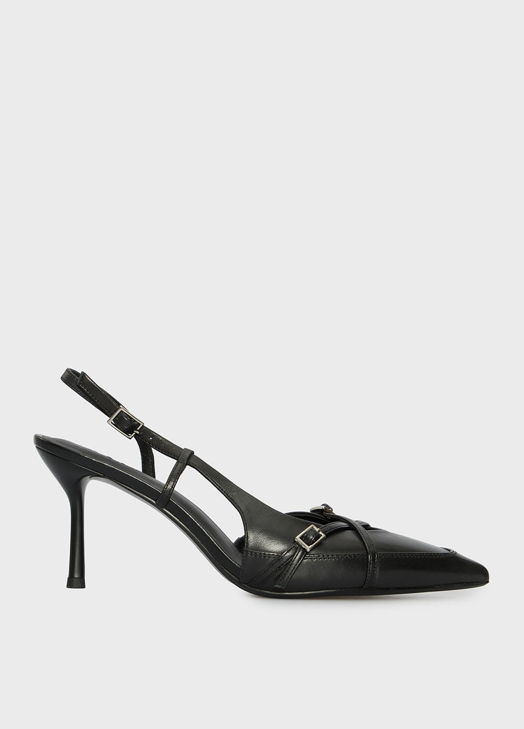 PRPY Туфлі слінгбекі чорний з натуральна шкіра, китай — літо (334684235)