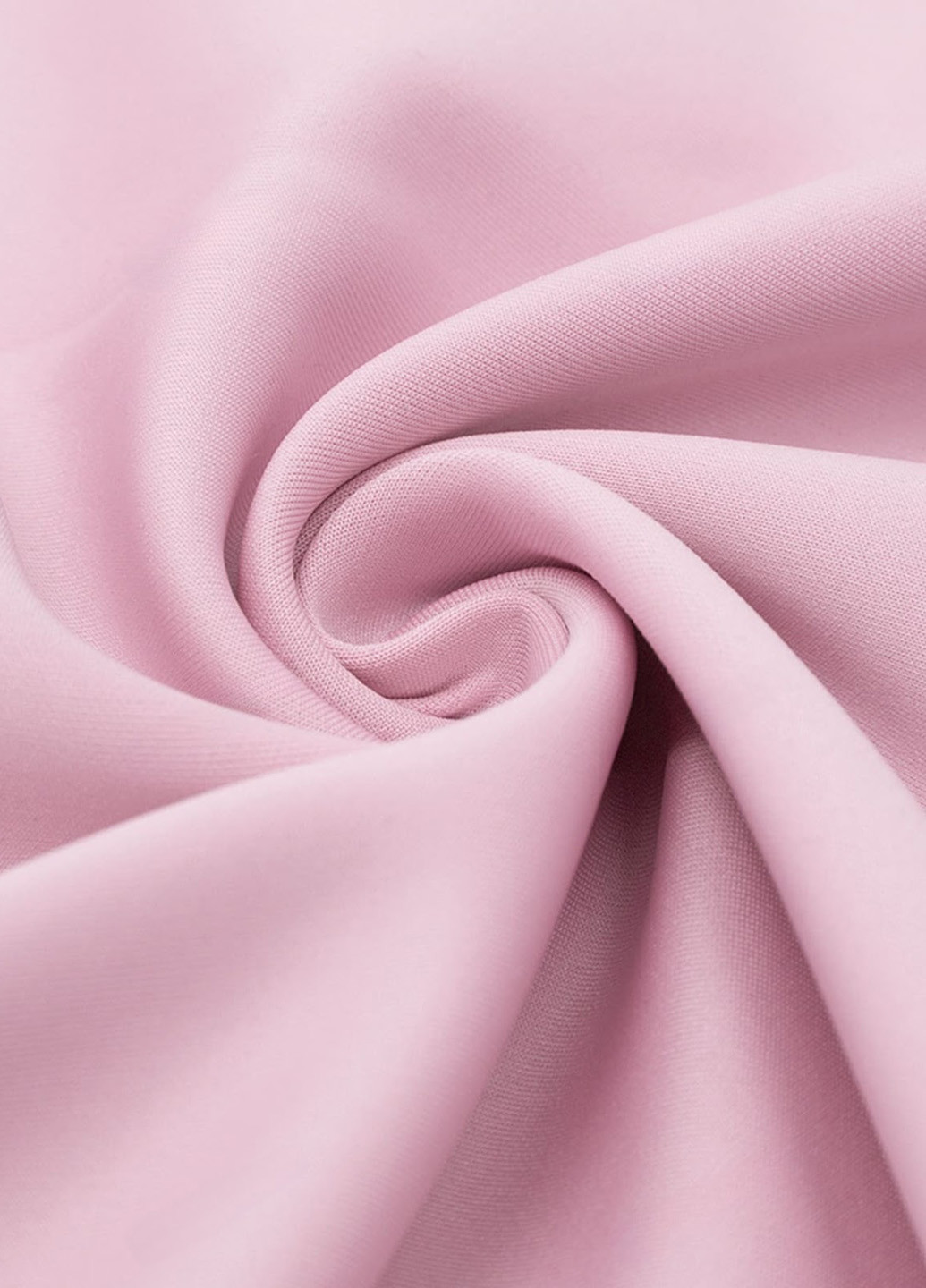 Світло-рожева коктейльна сукня з відкритою спиною, на одне плече, на запах SHEIN однотонна