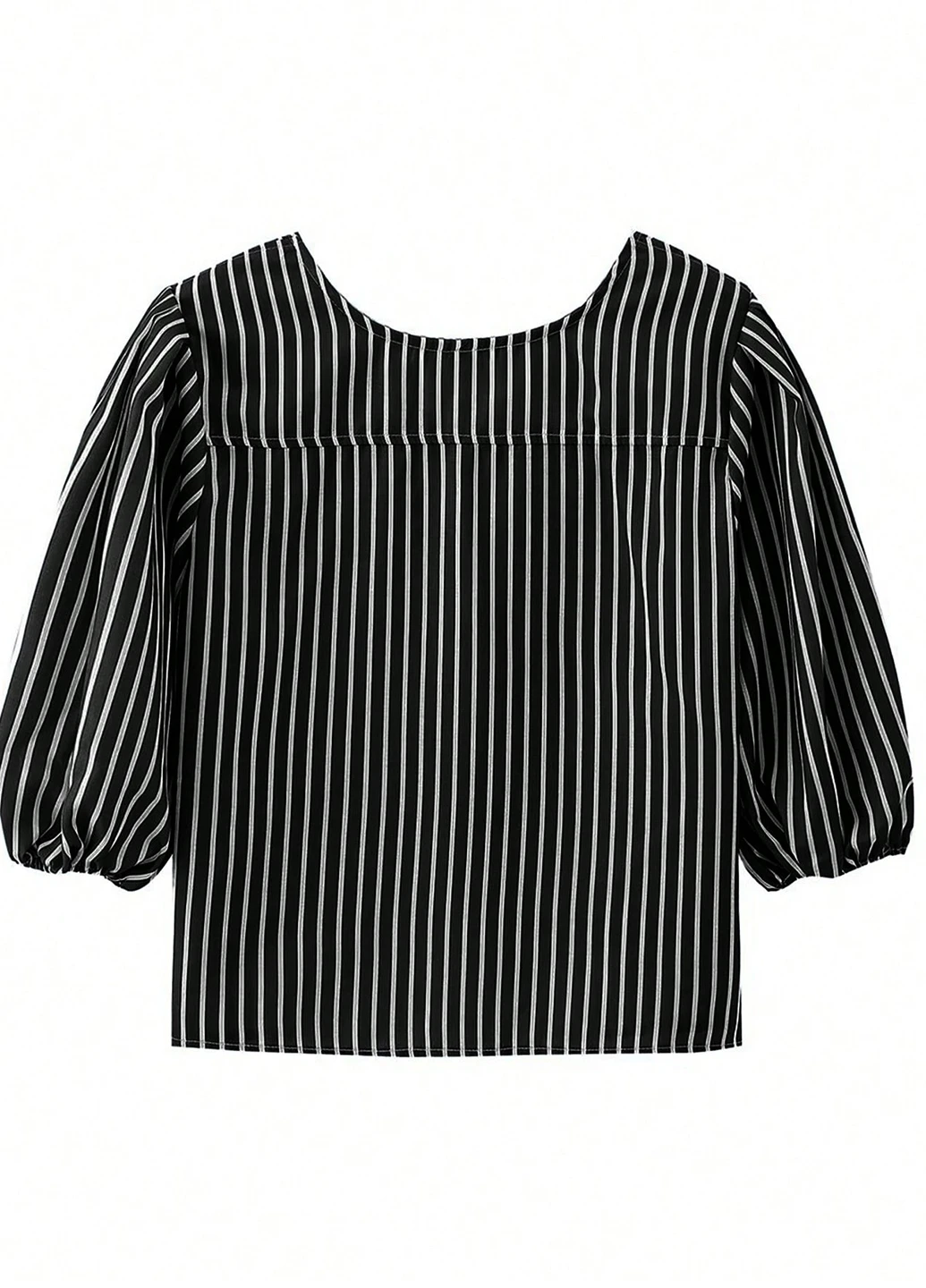 Чорна блуза SHEIN