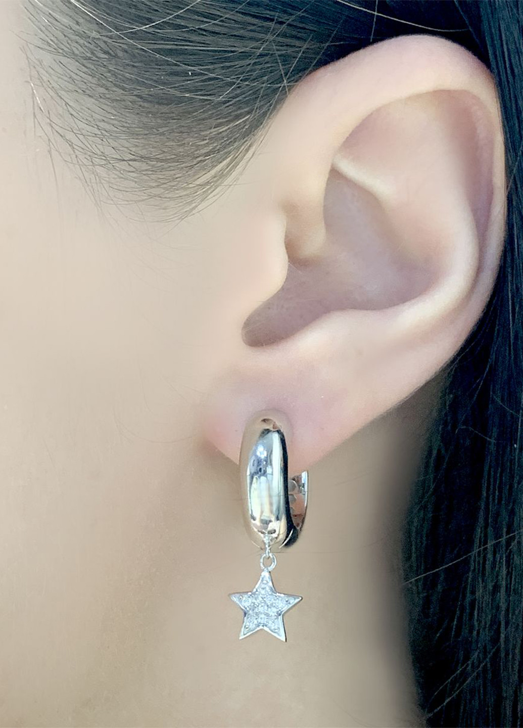 Сережки Silver Flame (164351166)