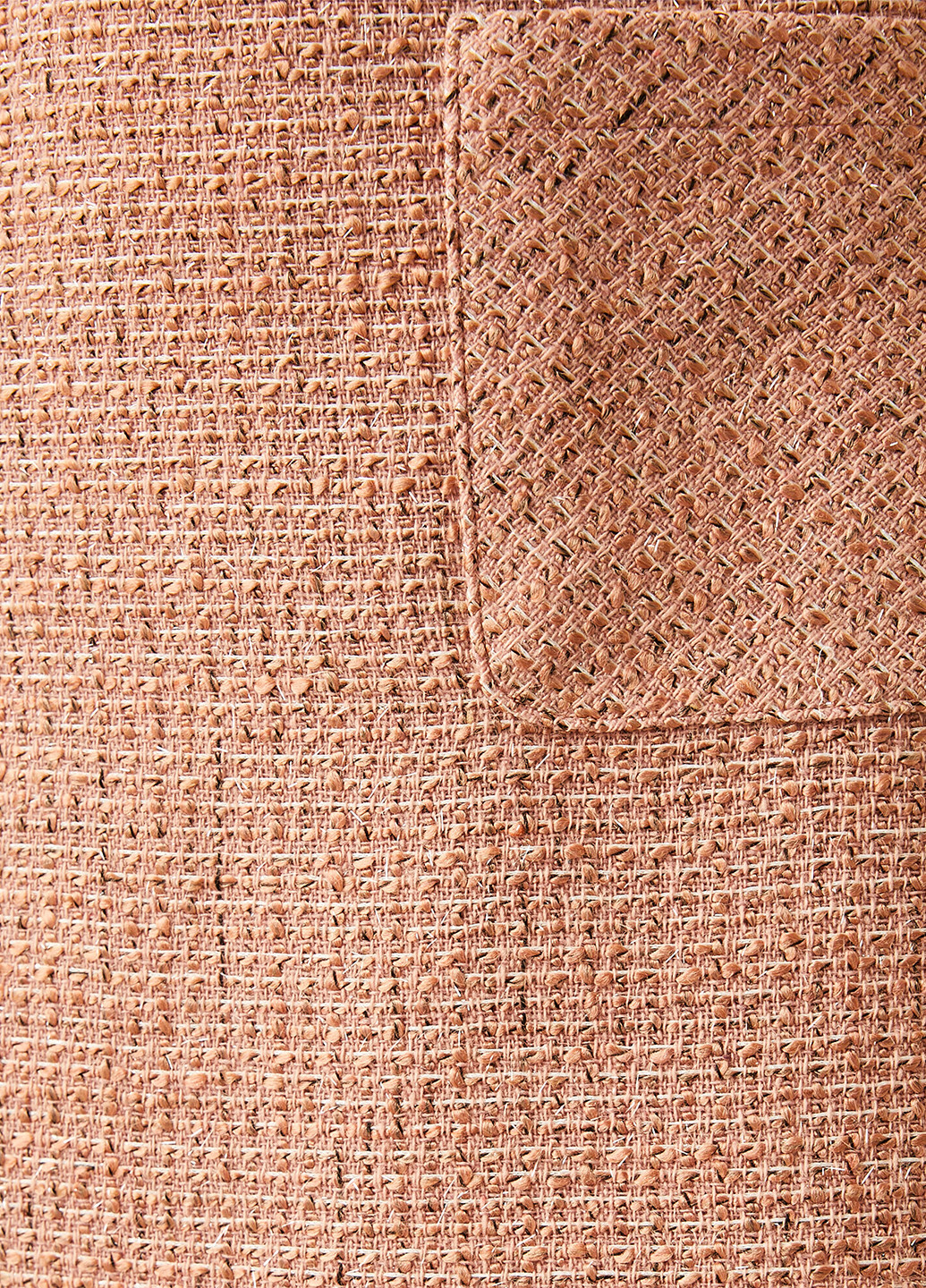 Светло-розовая кэжуал меланж юбка KOTON а-силуэта (трапеция)