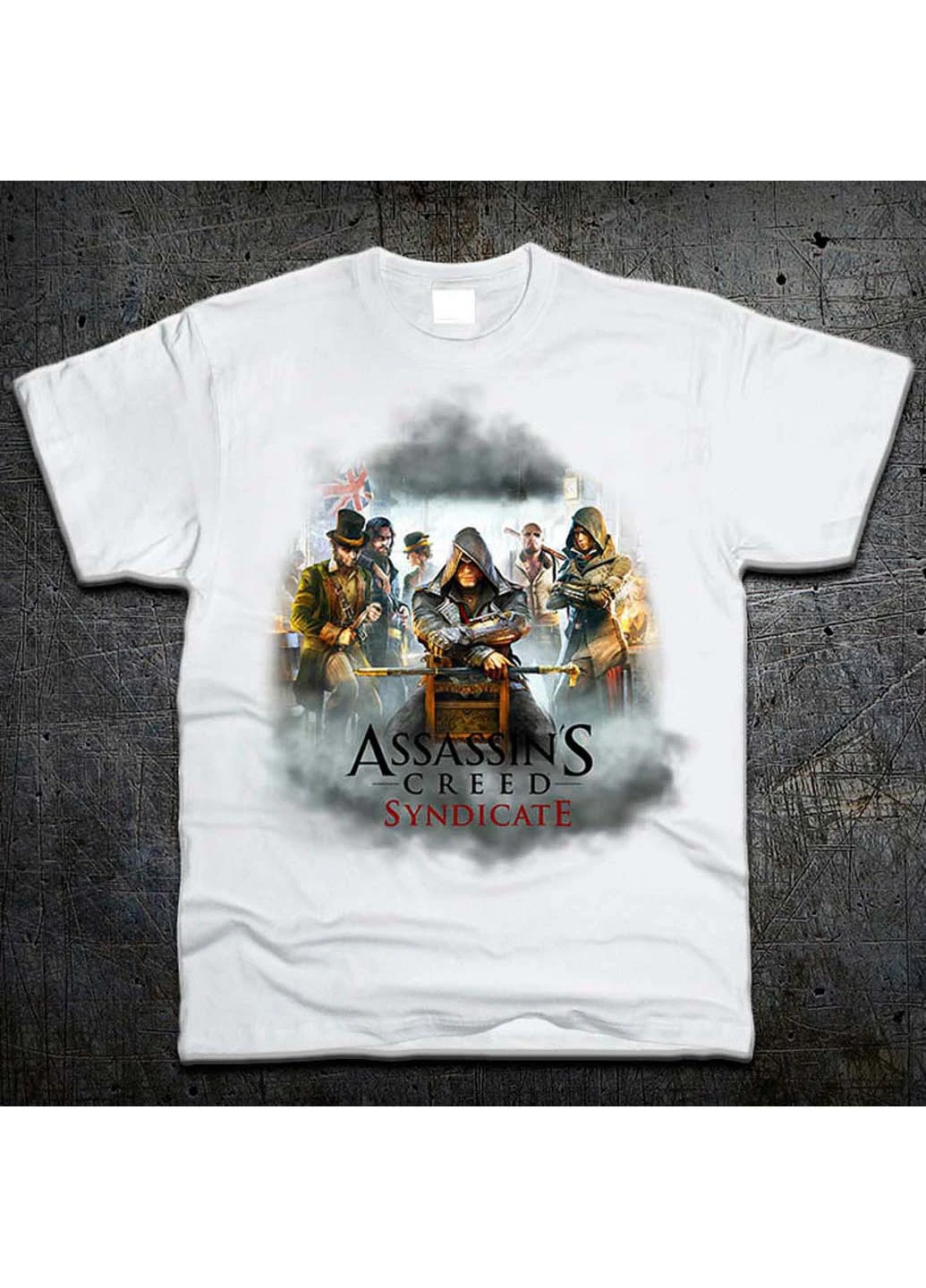 Белая футболка Fruit of the Loom Assassins Creed Syndicate