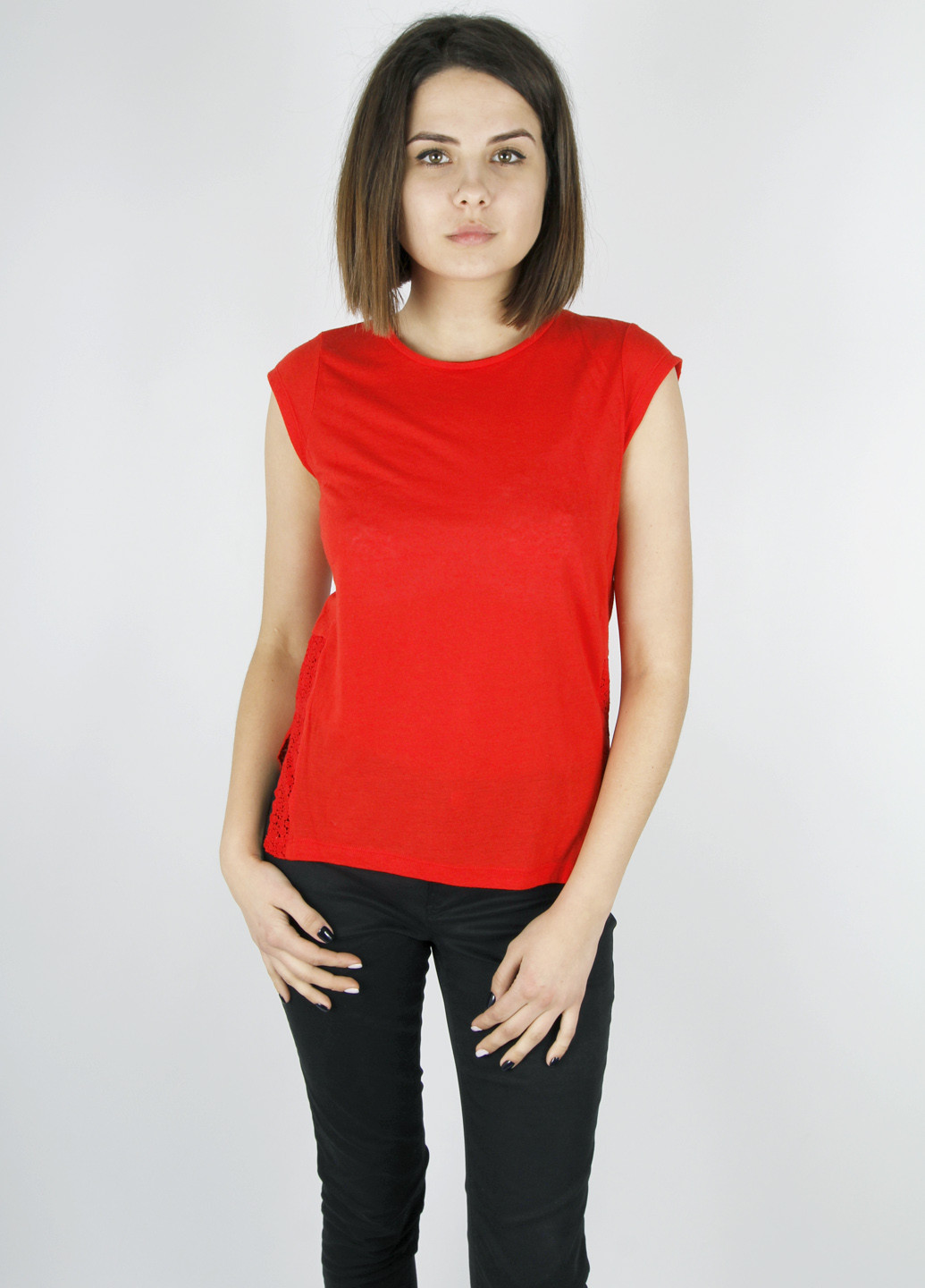 Червона літня футболка H&M