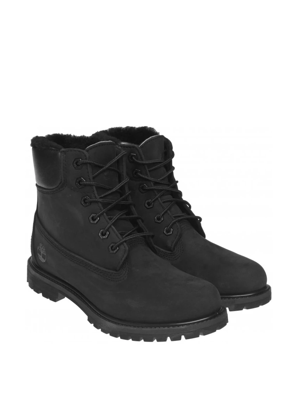 Зимние ботинки tb0a1u7s001 тимберленды Timberland с логотипом из натурального нубука