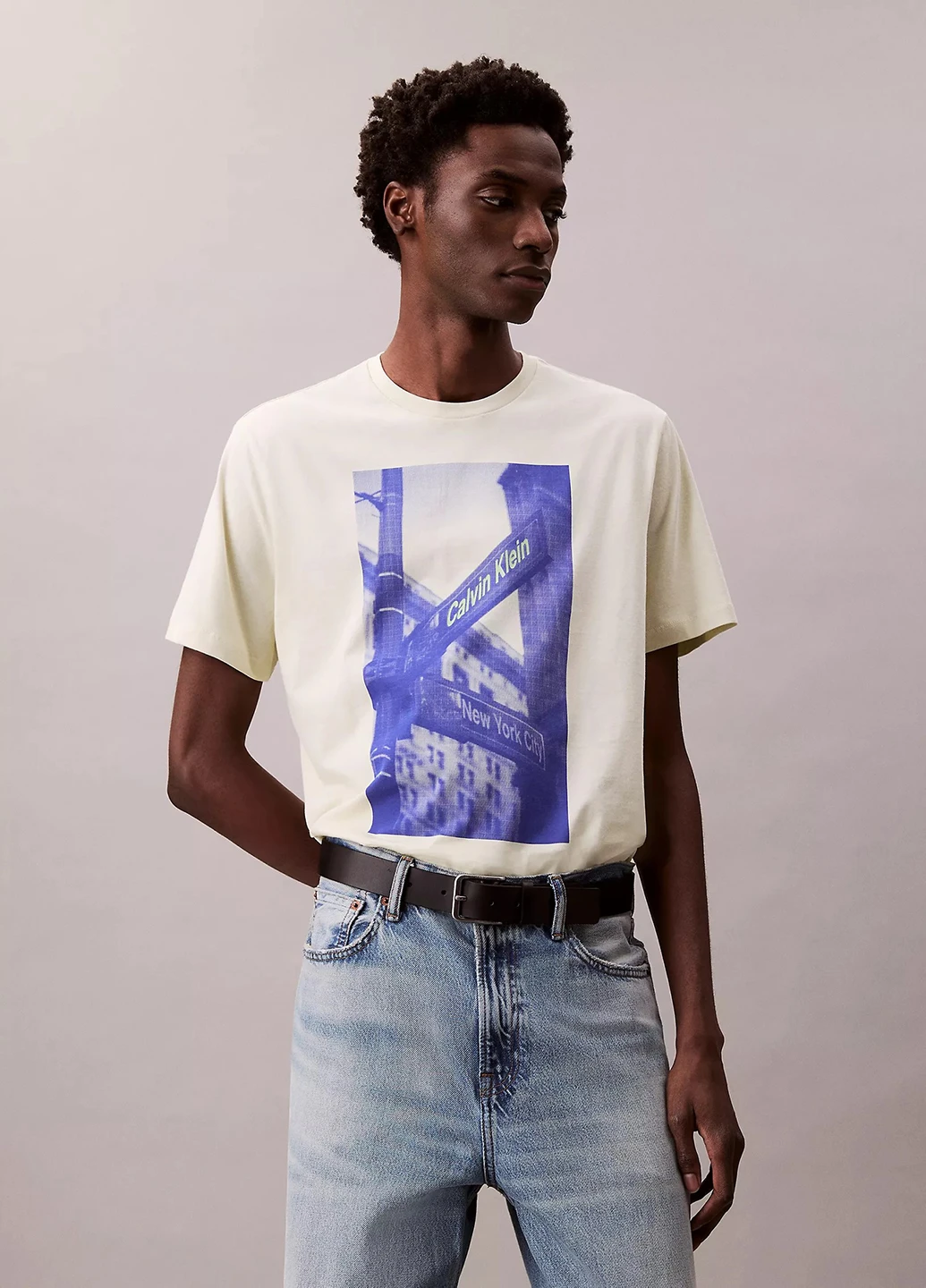 Світло-зелена футболка Calvin Klein