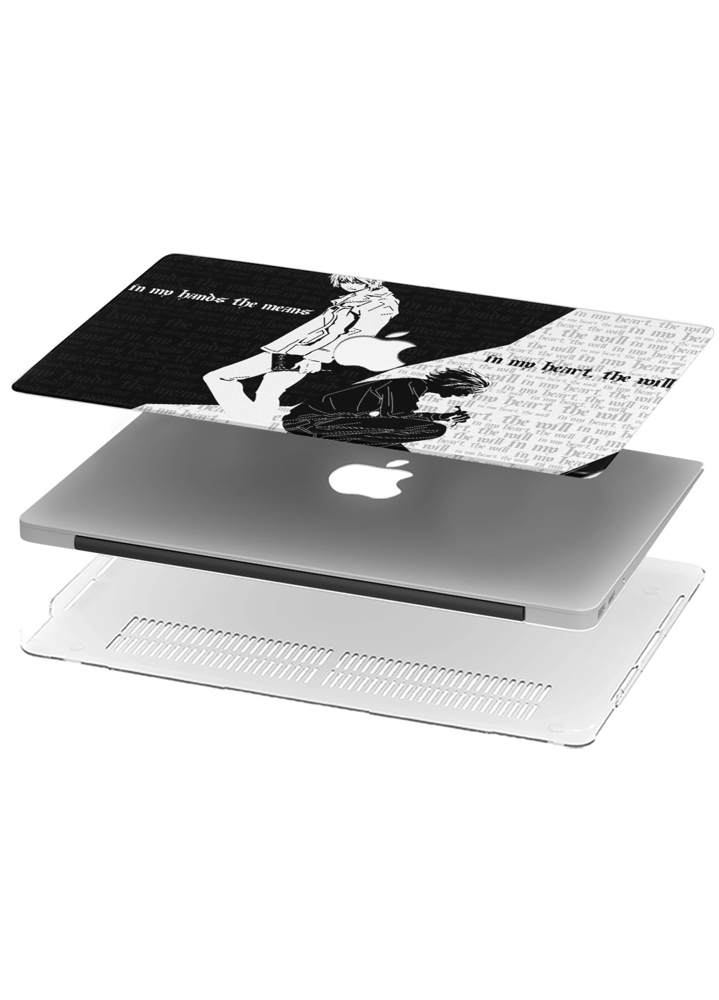 Чехол пластиковый для Apple MacBook Pro 15 A1707 / A1990 Наруто (Naruto) (9649-2101) MobiPrint (218505407)