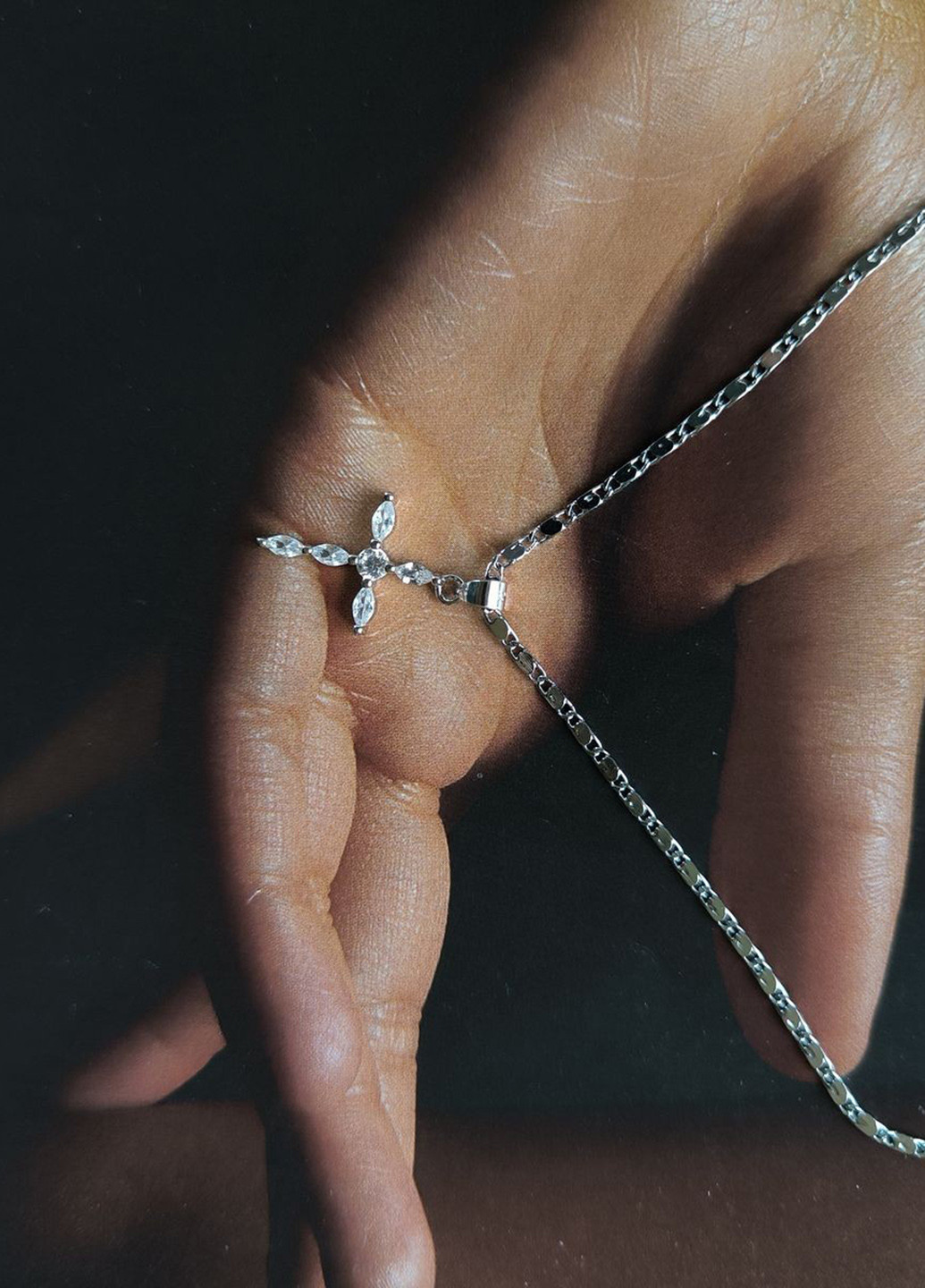 Крестик Silver Flame (369649268)