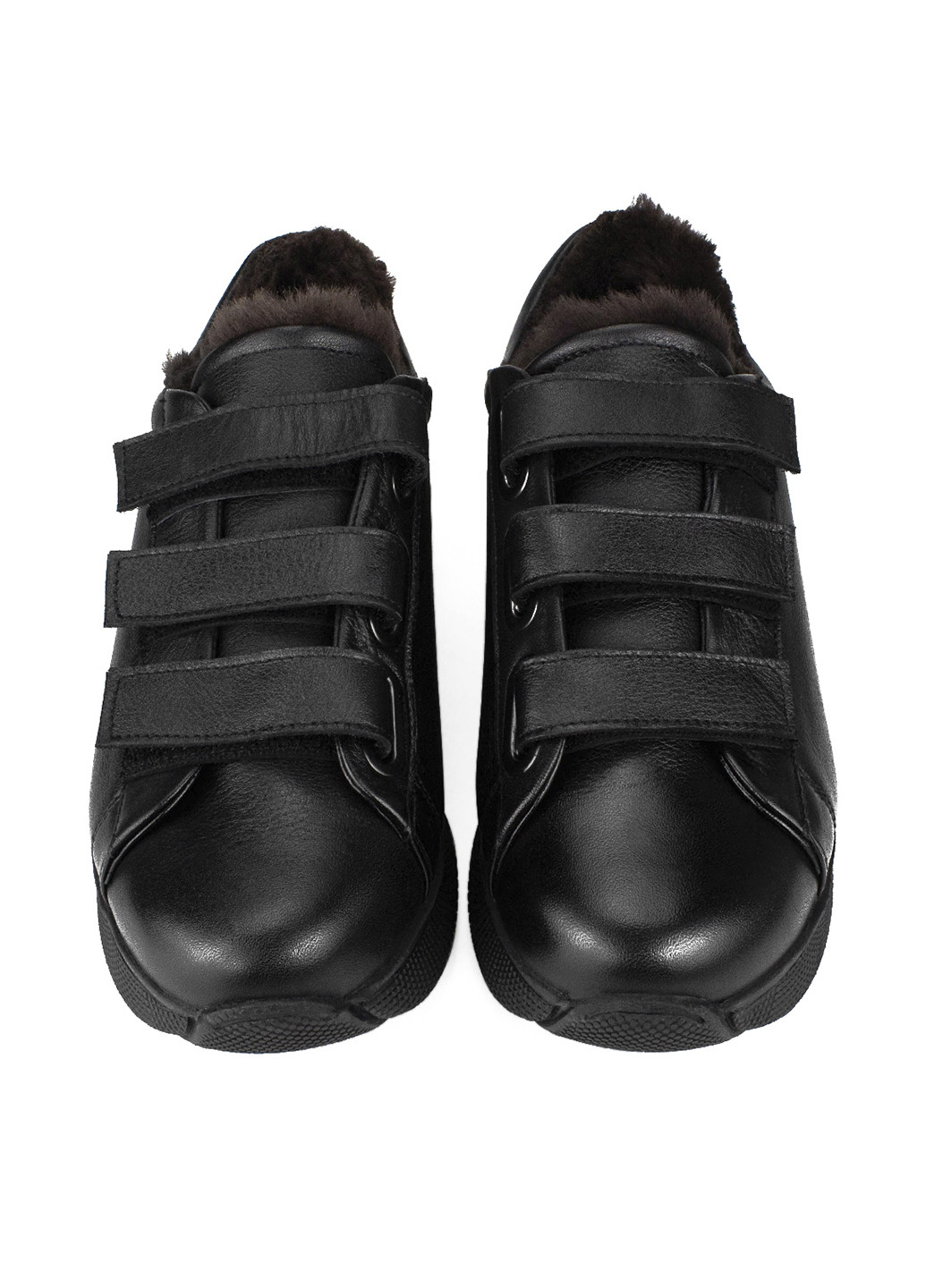 Черные зимние кроссовки Cliford