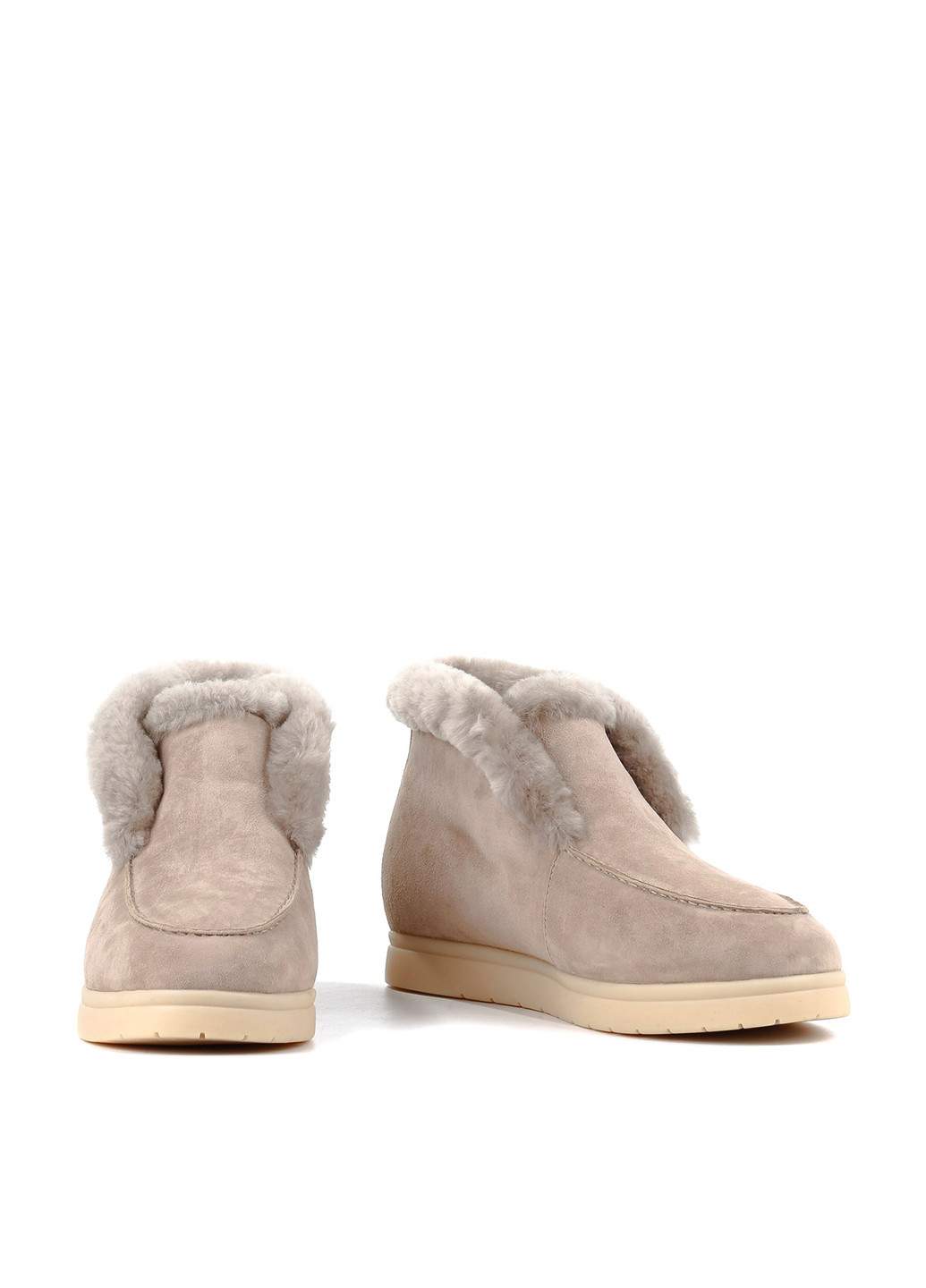 Зимние ботинки Le'BERDES с мехом из натуральной замши