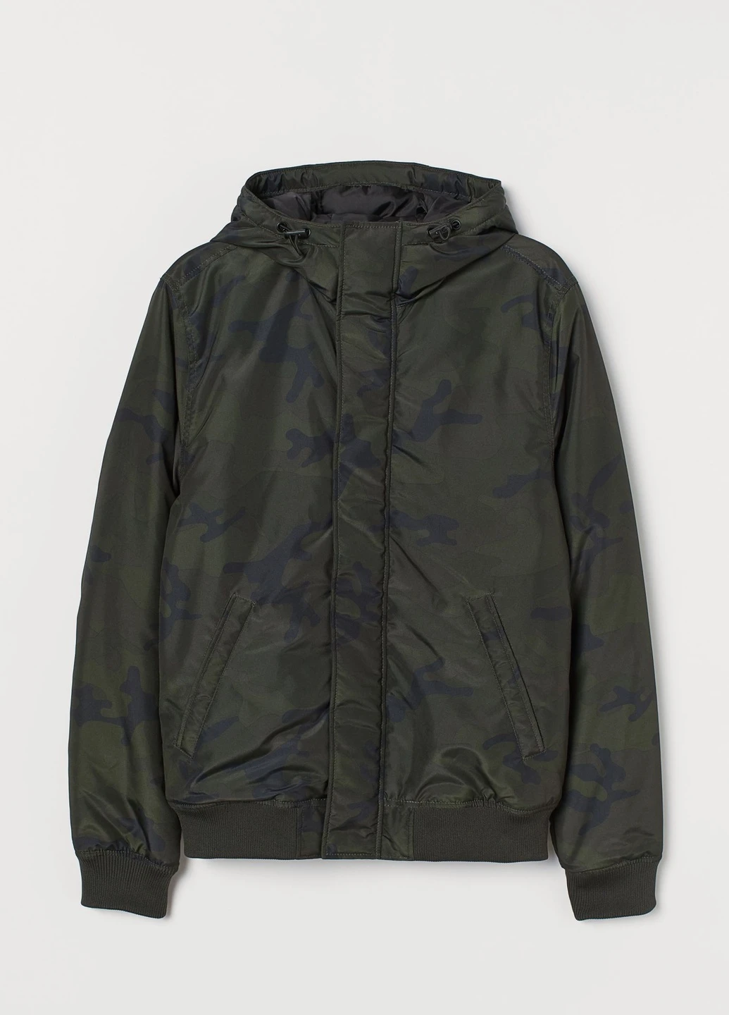 Оливкова (хакі) демісезонна куртка H&M