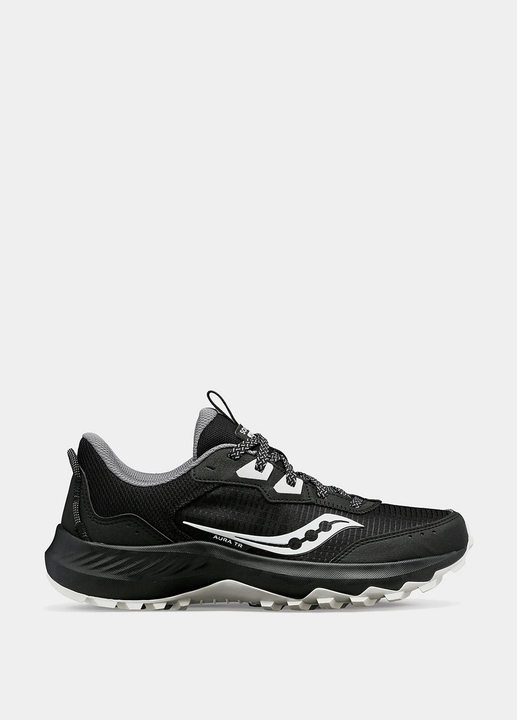 Кроссовки Saucony AURA TR чёрные всесезоны (282406465)