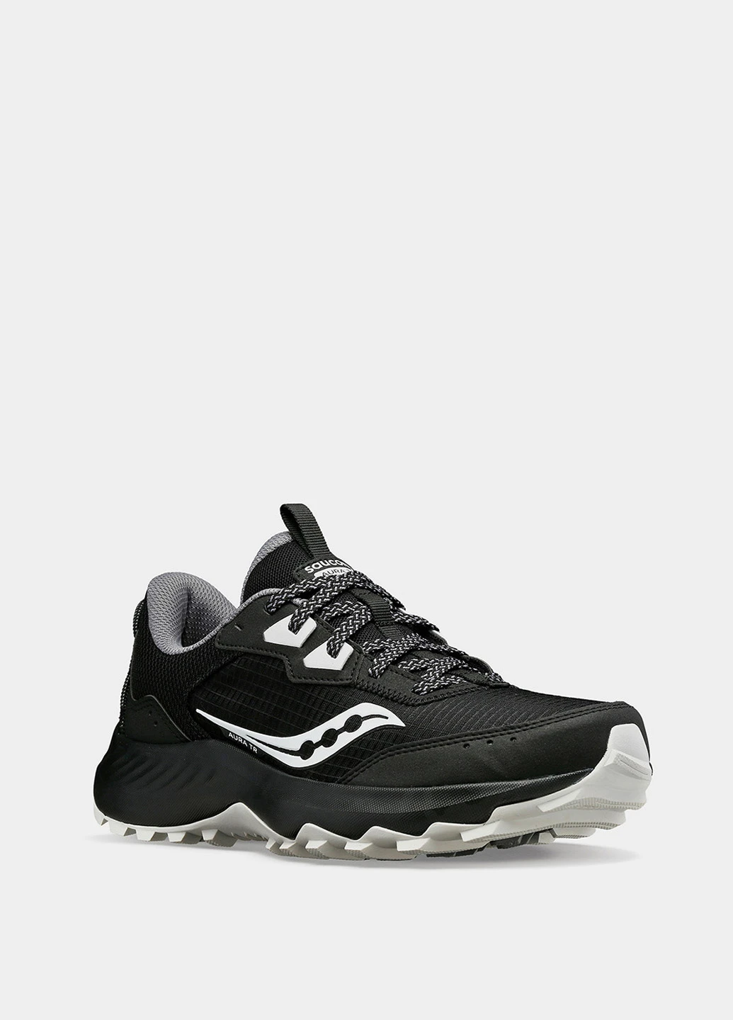 Кроссовки Saucony AURA TR чёрные всесезоны (282406465)