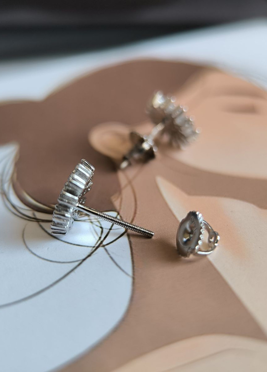 Серьги Silver Flame (369649164)