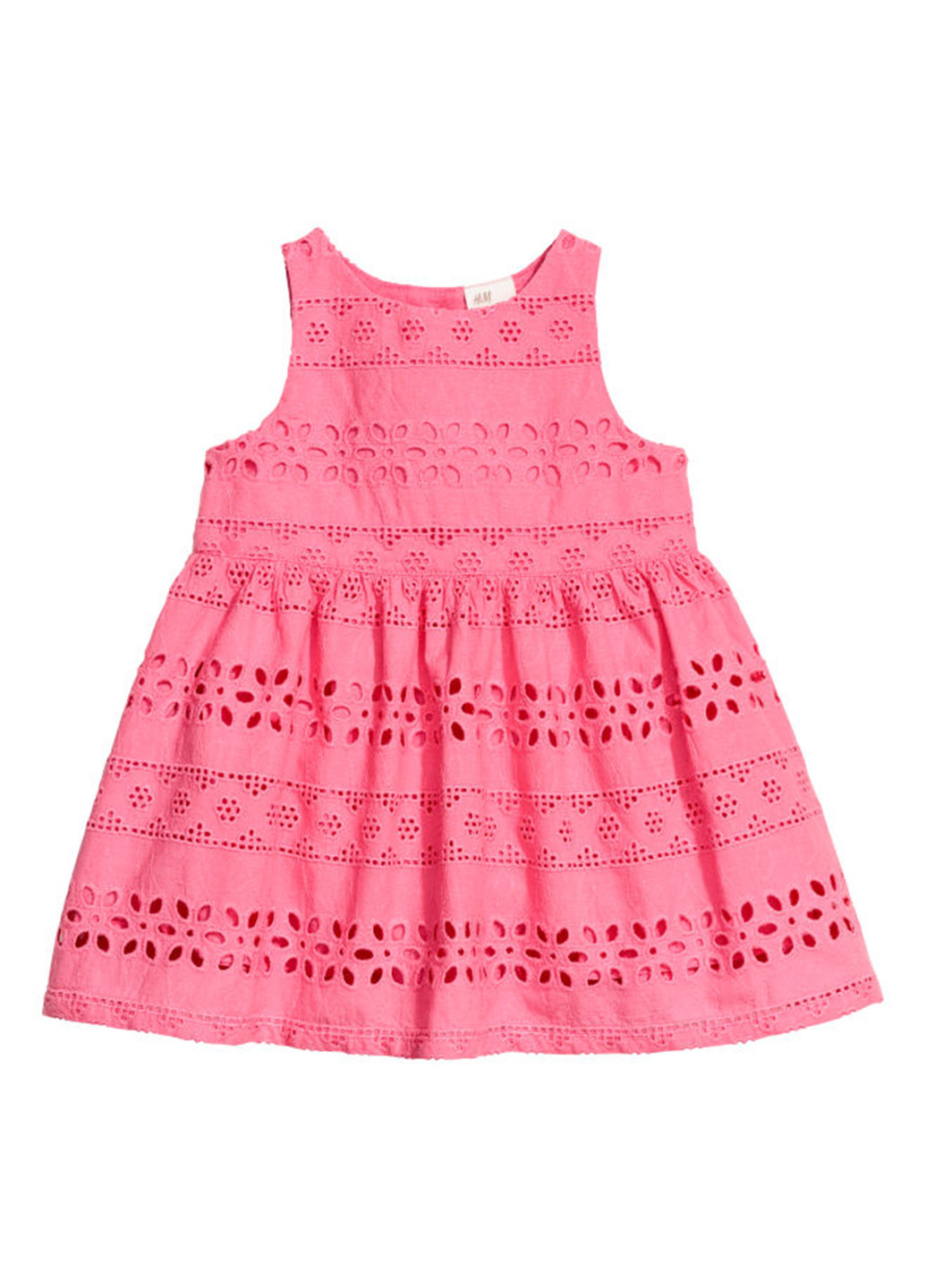 Розовое платье H&M (143198817)