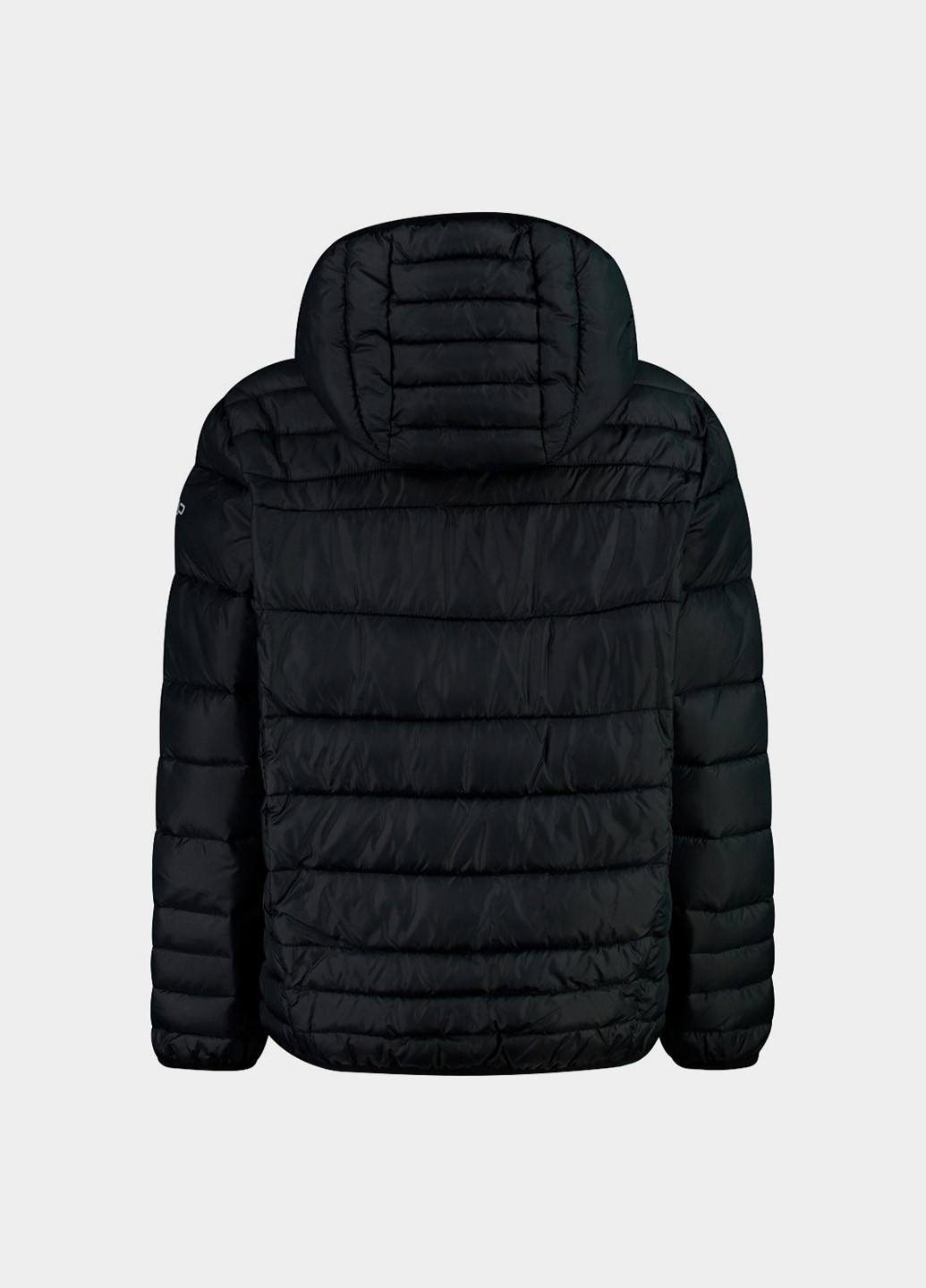 Чорна демісезонна куртка CMP JACKET FIX HOOD TAFFETA