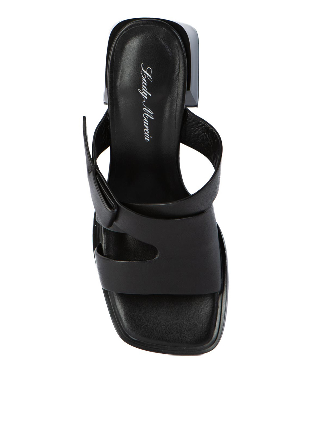 Черные шлепанцы LEDY MARCIA