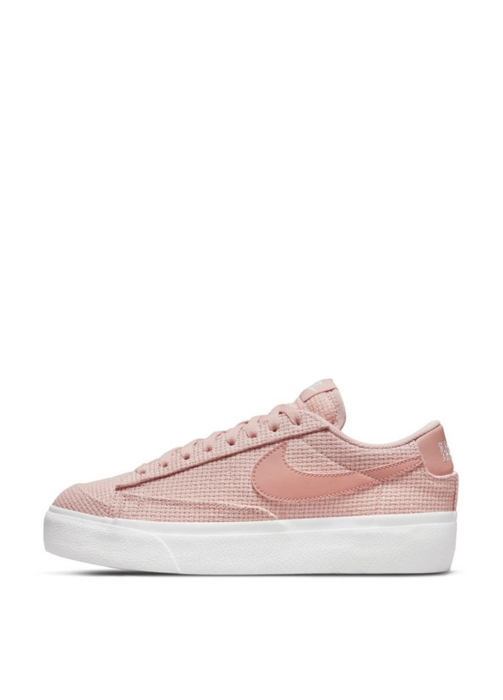 Кроссовки DN0744-600 Nike BLAZER LOW PLATFORM ESS пудровые демисезоны (317218331)