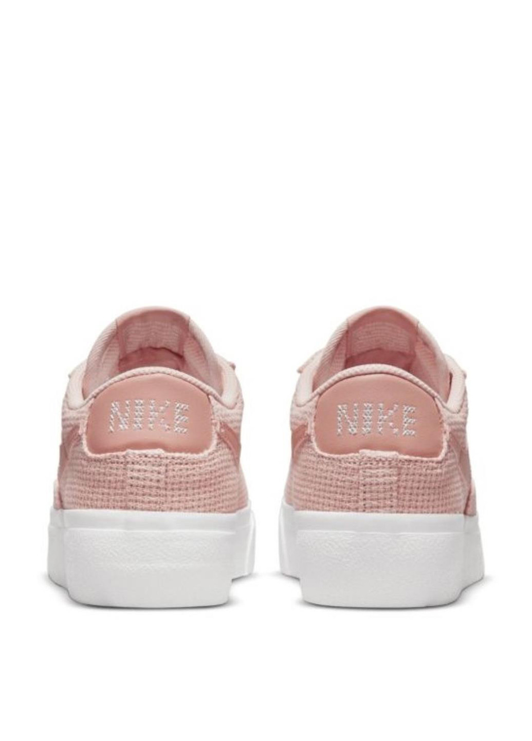 Кроссовки DN0744-600 Nike BLAZER LOW PLATFORM ESS пудровые демисезоны (317218331)