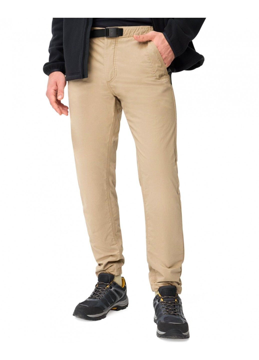 Бежевые кэжуал зимние прямые брюки Camel Active