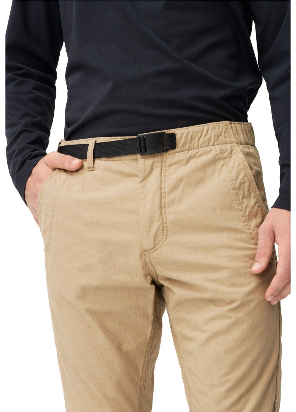 Бежевые кэжуал зимние прямые брюки Camel Active