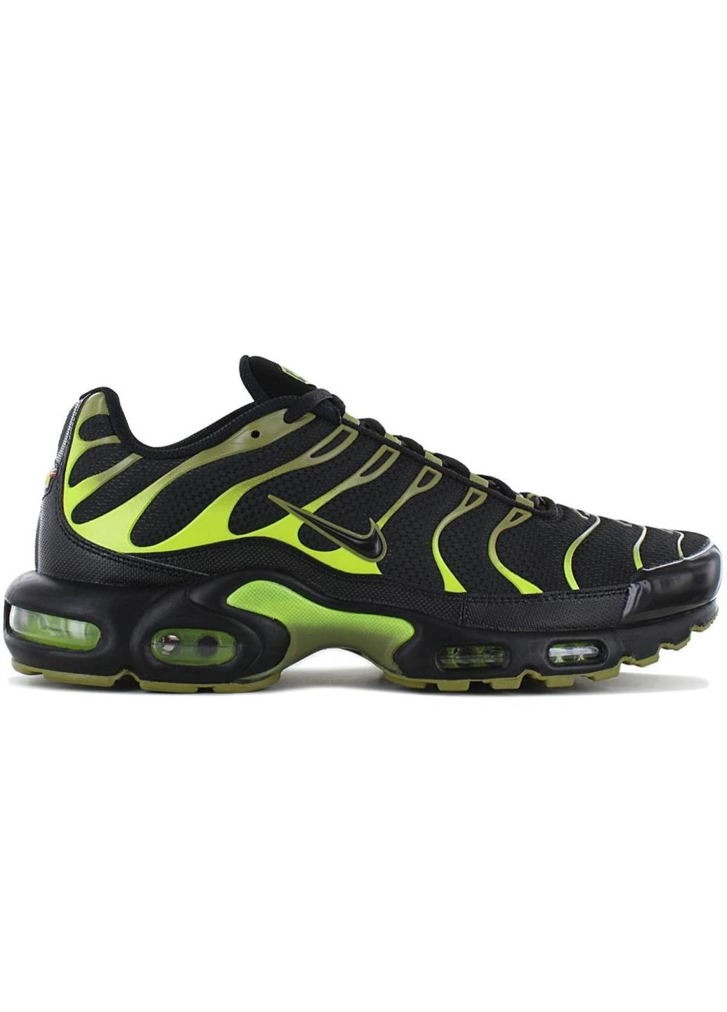 Чорні кросівки dm0032-010 демісезон Nike Air Max Plus Black