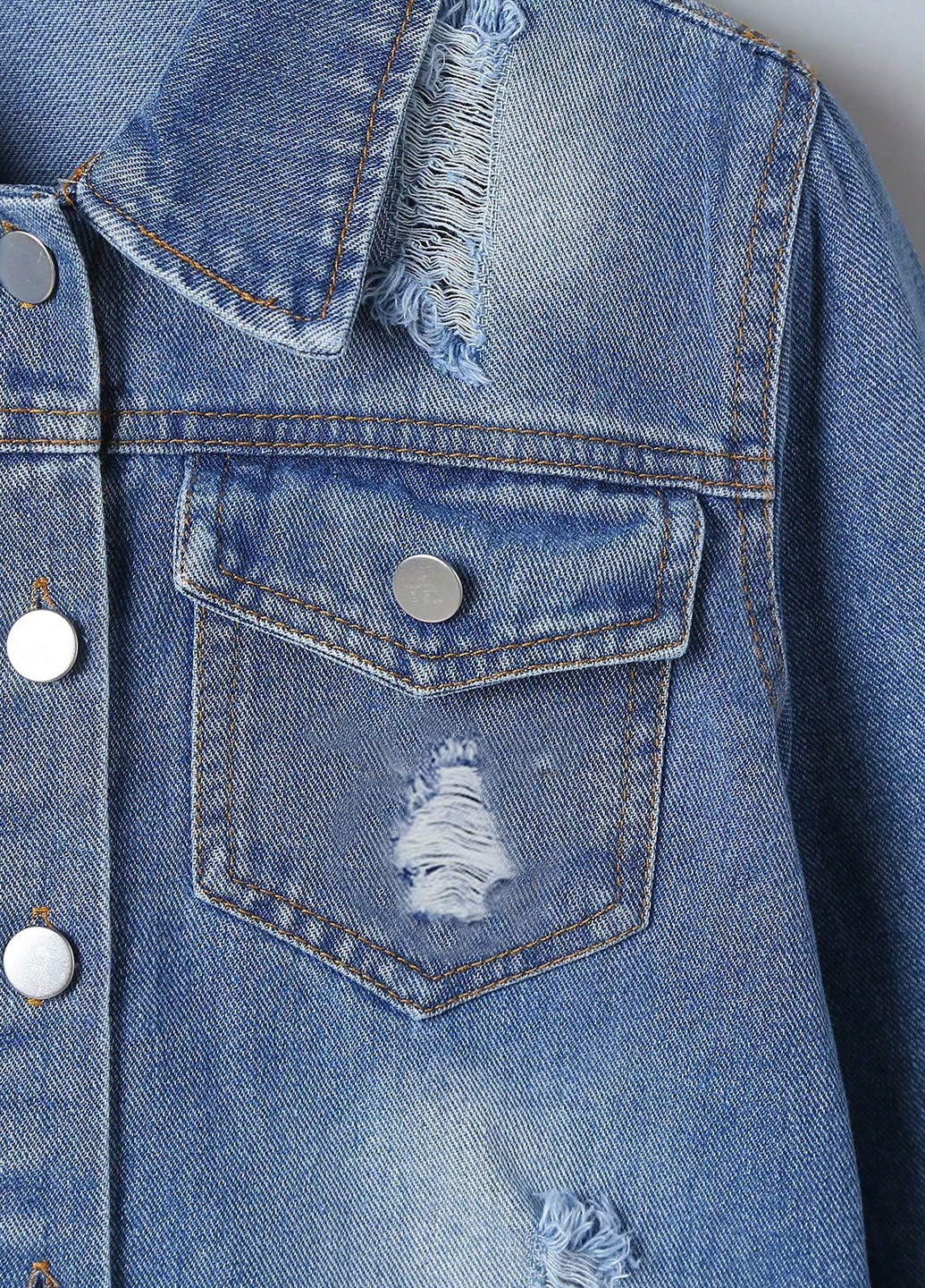 Куртка-рубашка SHEIN (337991639)