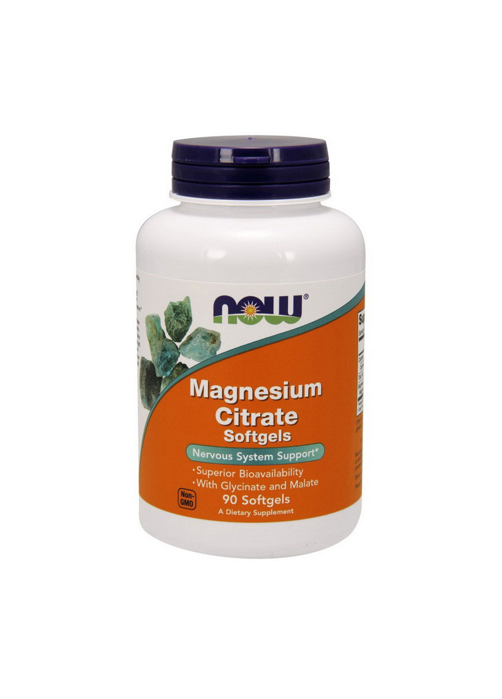 Магний Magnesium Citrate 90 капсул Now Foods (255409079)