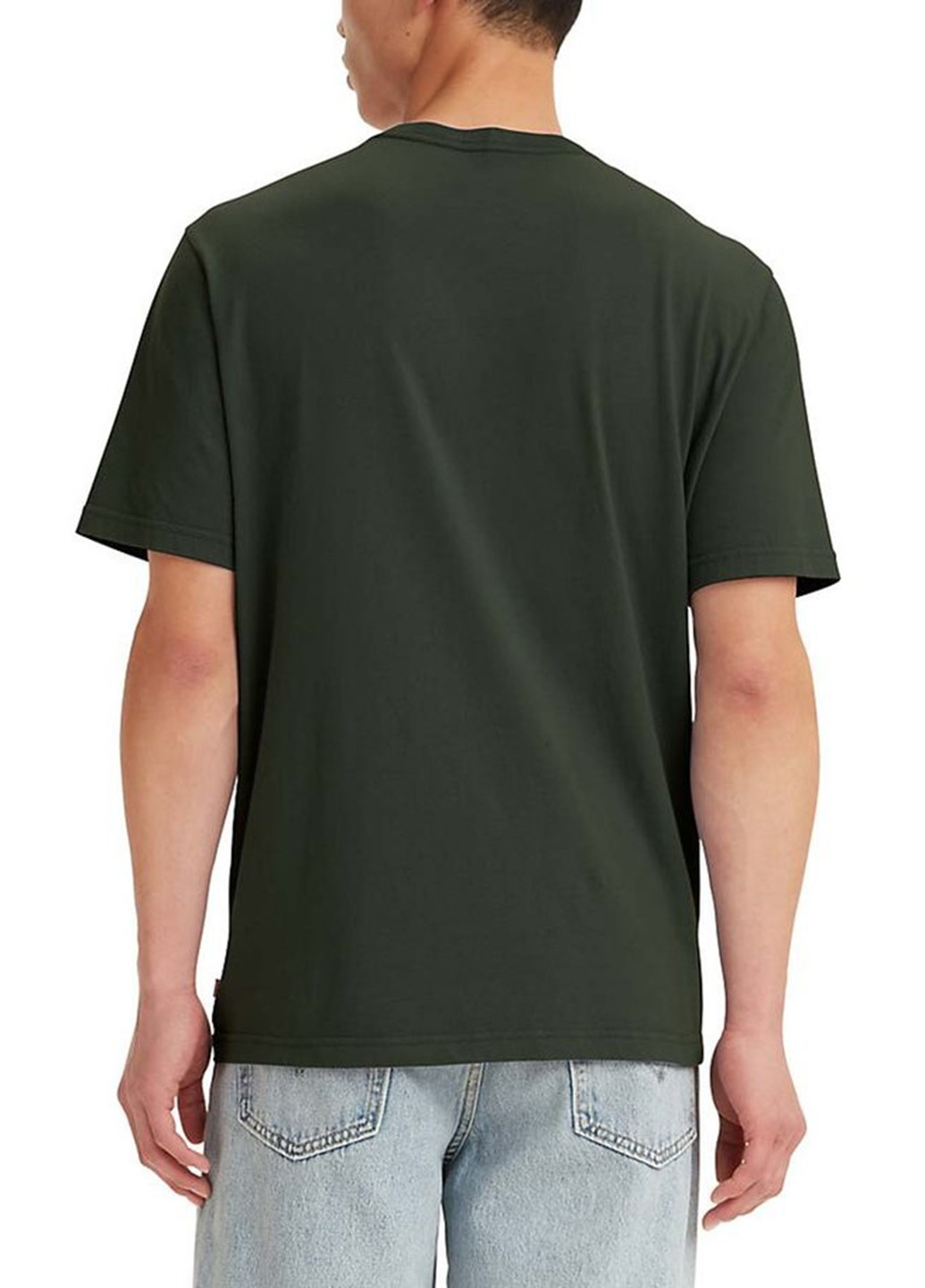 Зеленая летняя футболка Levi's