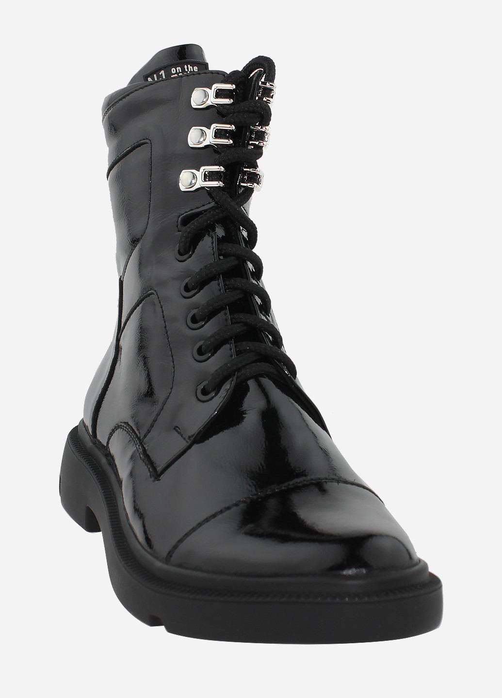 Осенние ботинки p.alina rp212 черный Palina