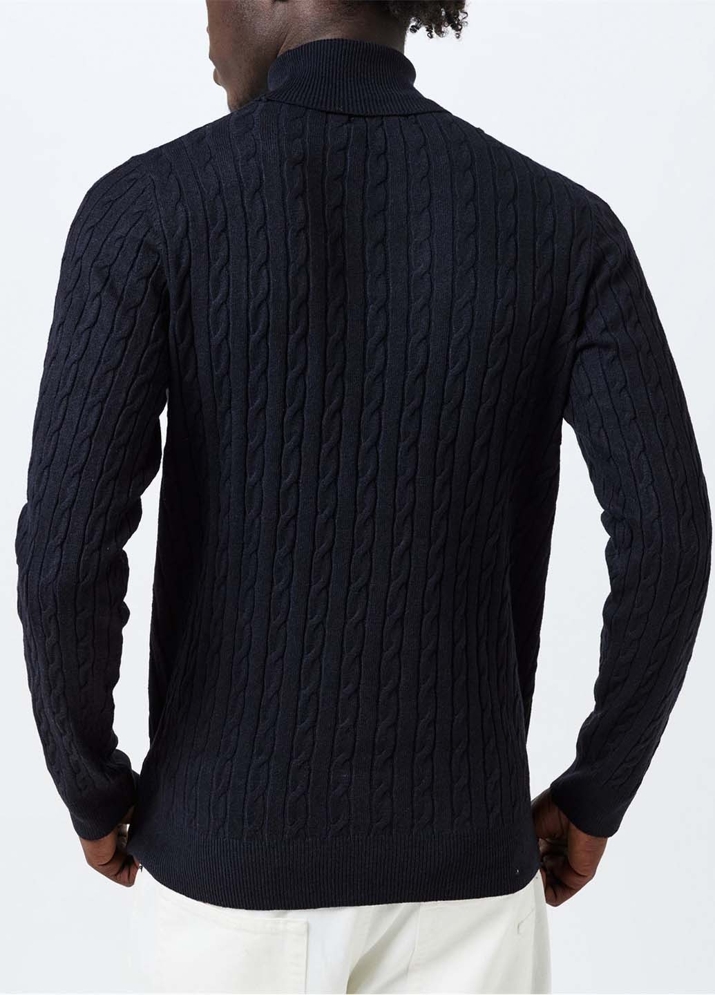 Темно-синий демисезонный свитер Threadbare