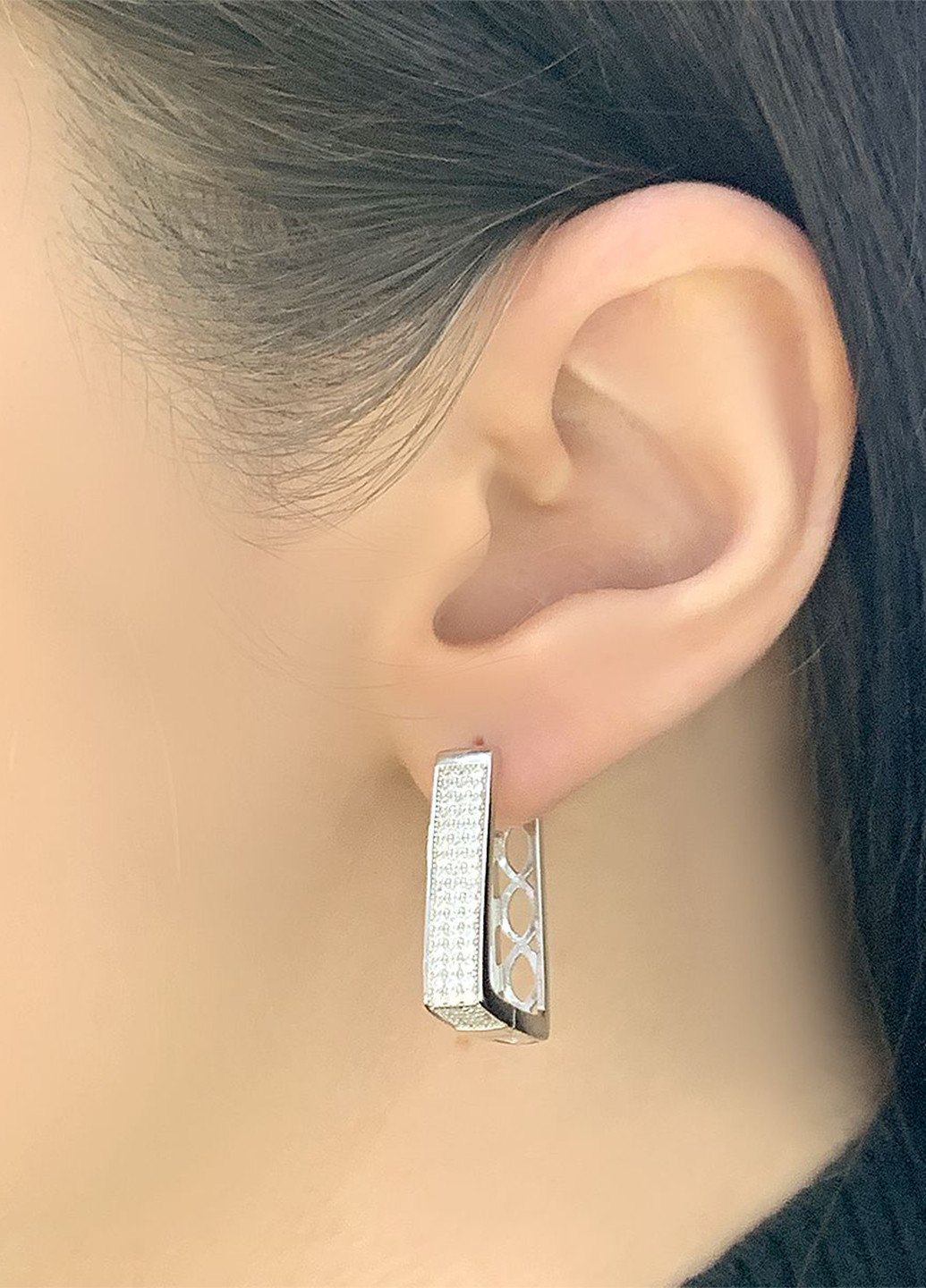 Серьги Silver Flame (199977717)