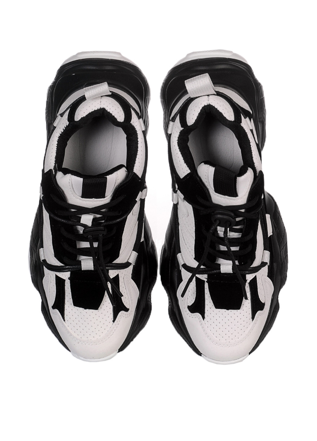 Чорно-білі осінні кросівки Fan Regina