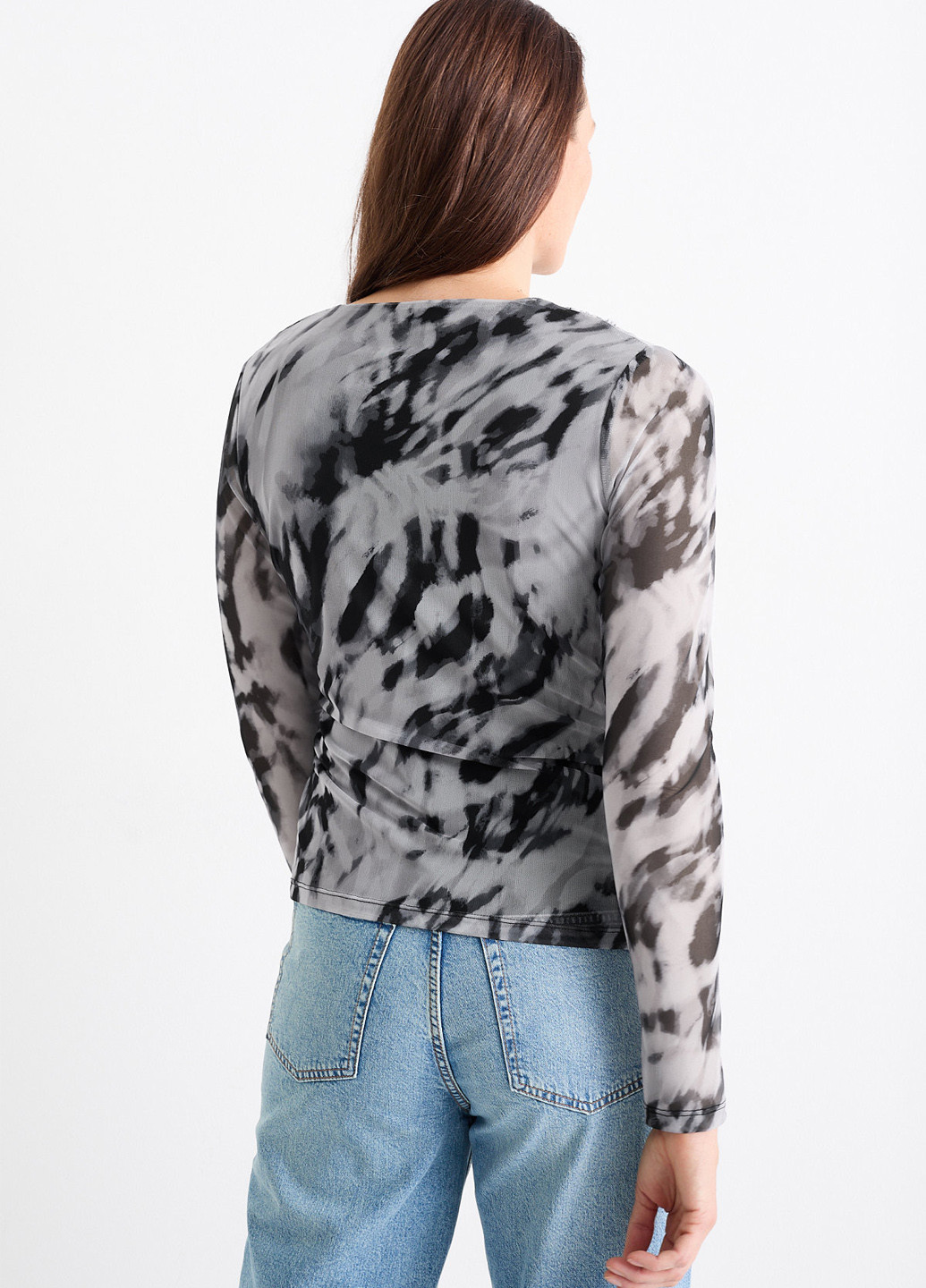 Серая блуза C&A