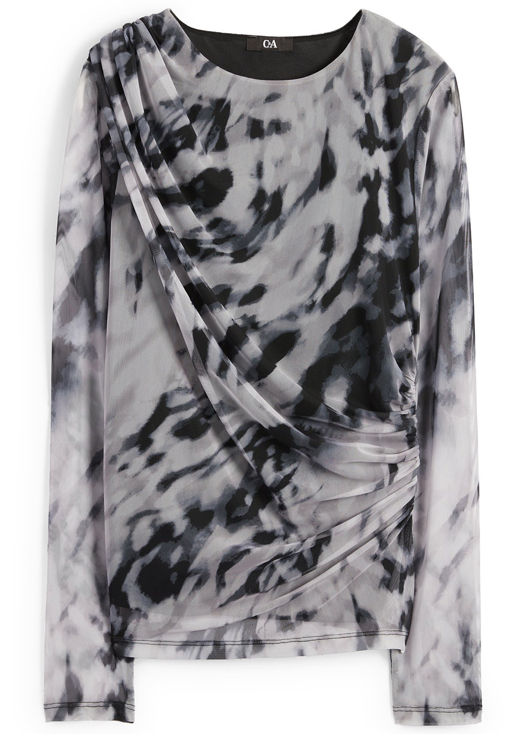 Серая блуза C&A