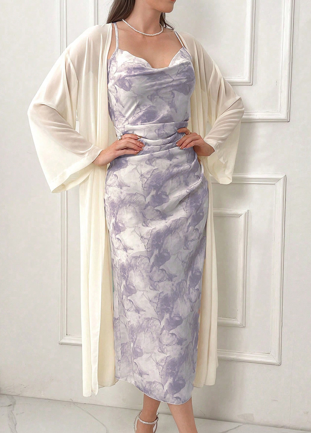 Костюм (кардиган, платье) SHEIN (334101802)