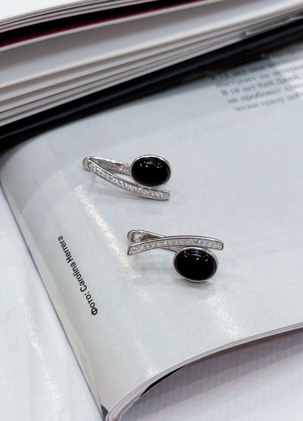 Серьги Silver Flame (307258464)
