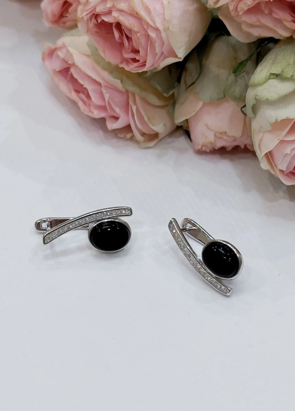Серьги Silver Flame (307258464)