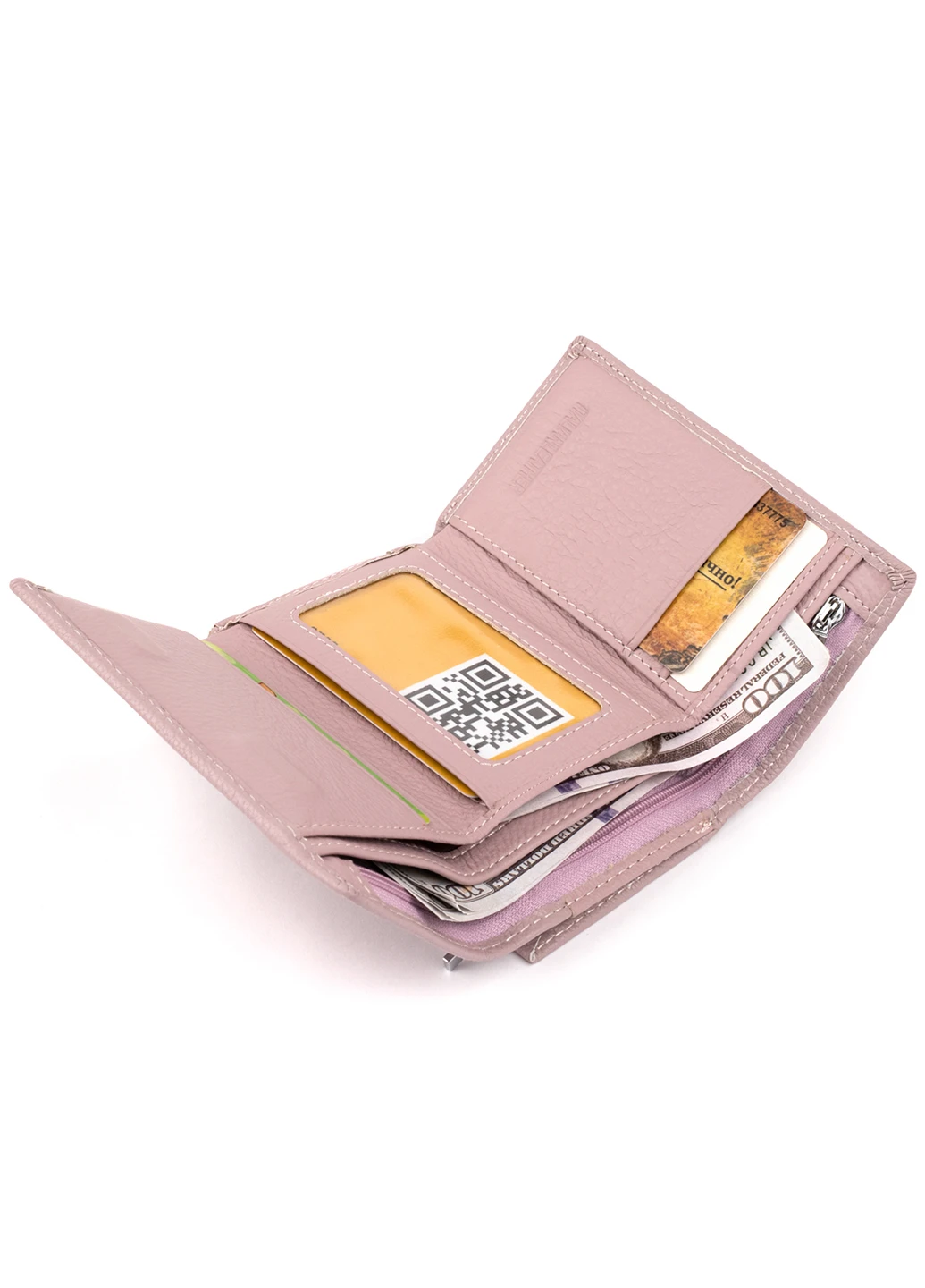 Женский кожаный кошелек 12х7,5х2,5 см st leather (252414796)