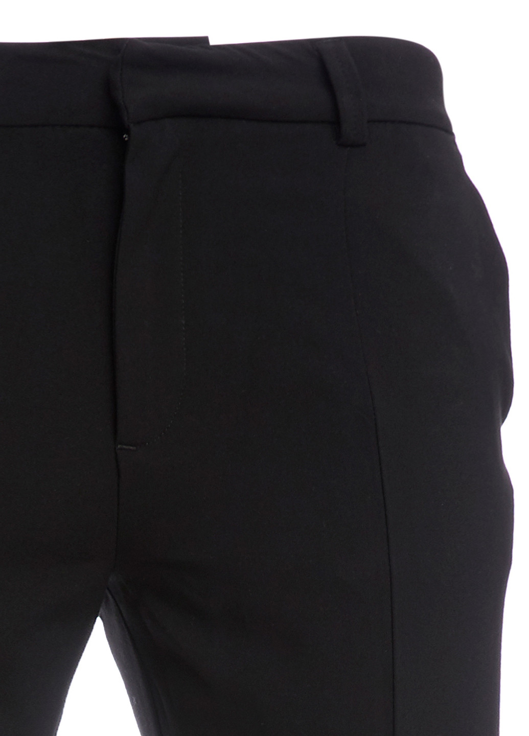 Черные кэжуал демисезонные зауженные брюки DeFacto