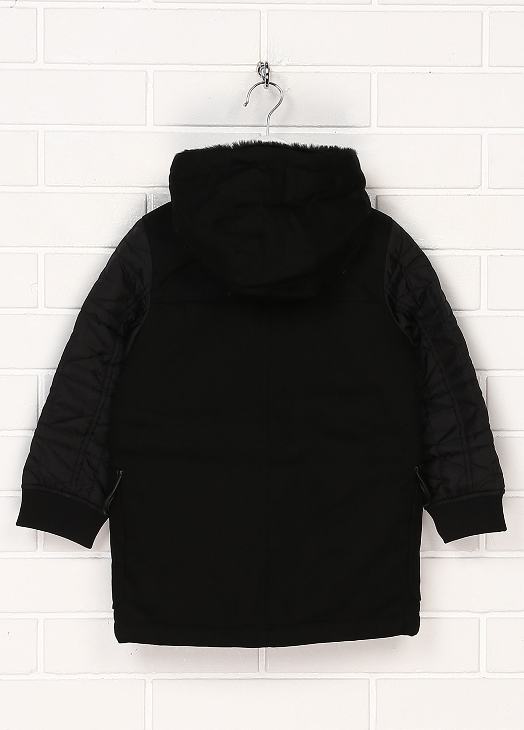 Черная демисезонная куртка Karl Lagerfeld