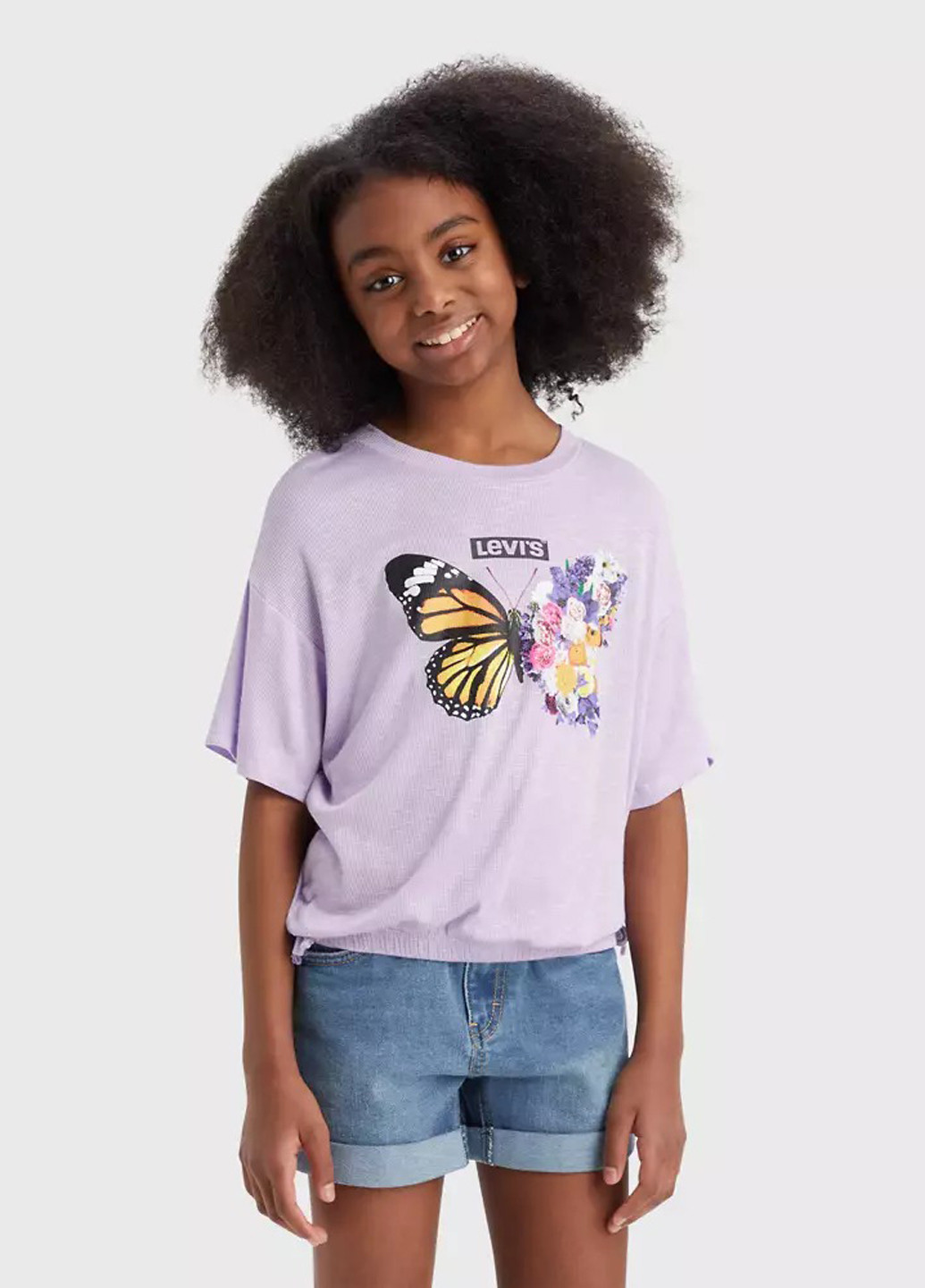 Бузкова літня футболка Levi's