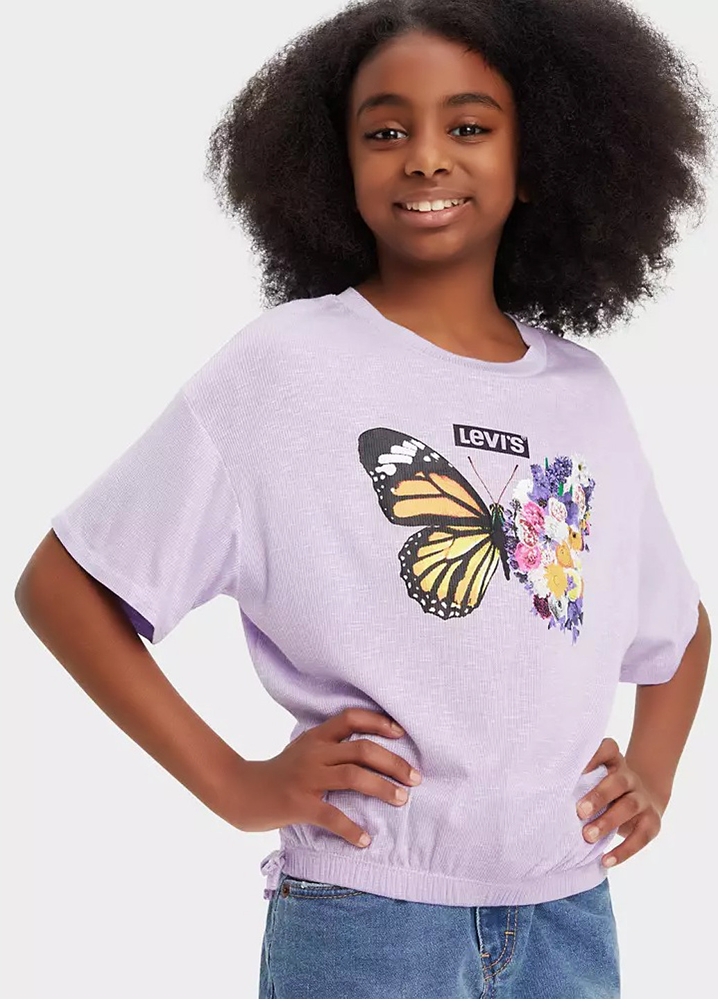 Бузкова літня футболка Levi's