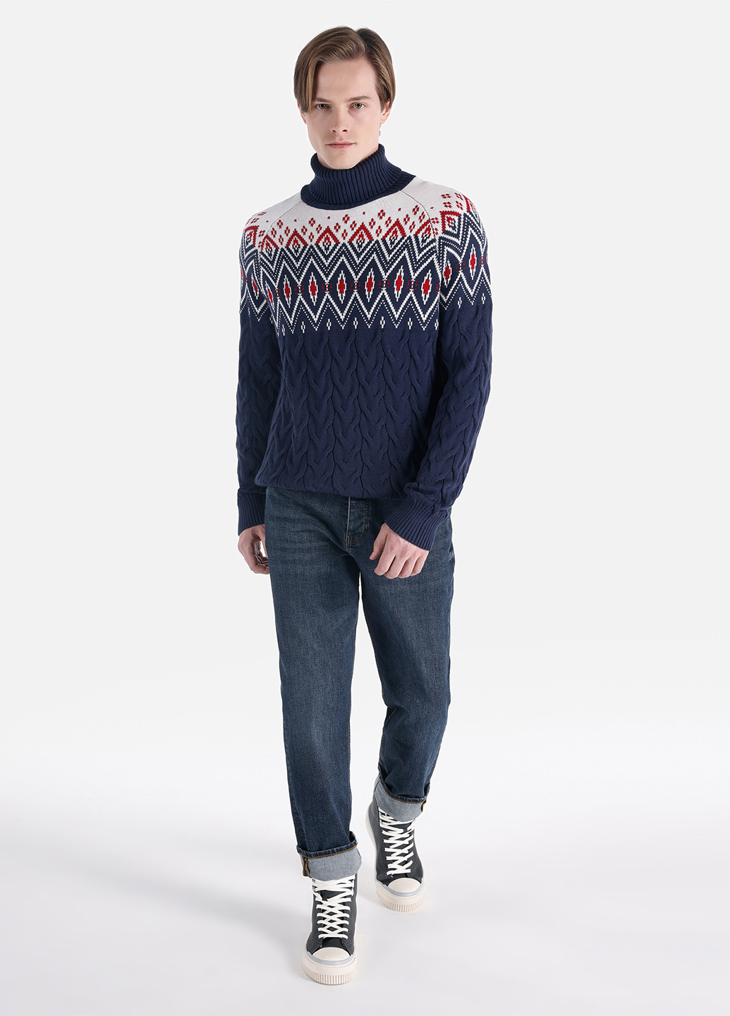 Індиго демісезонний светр Colin's