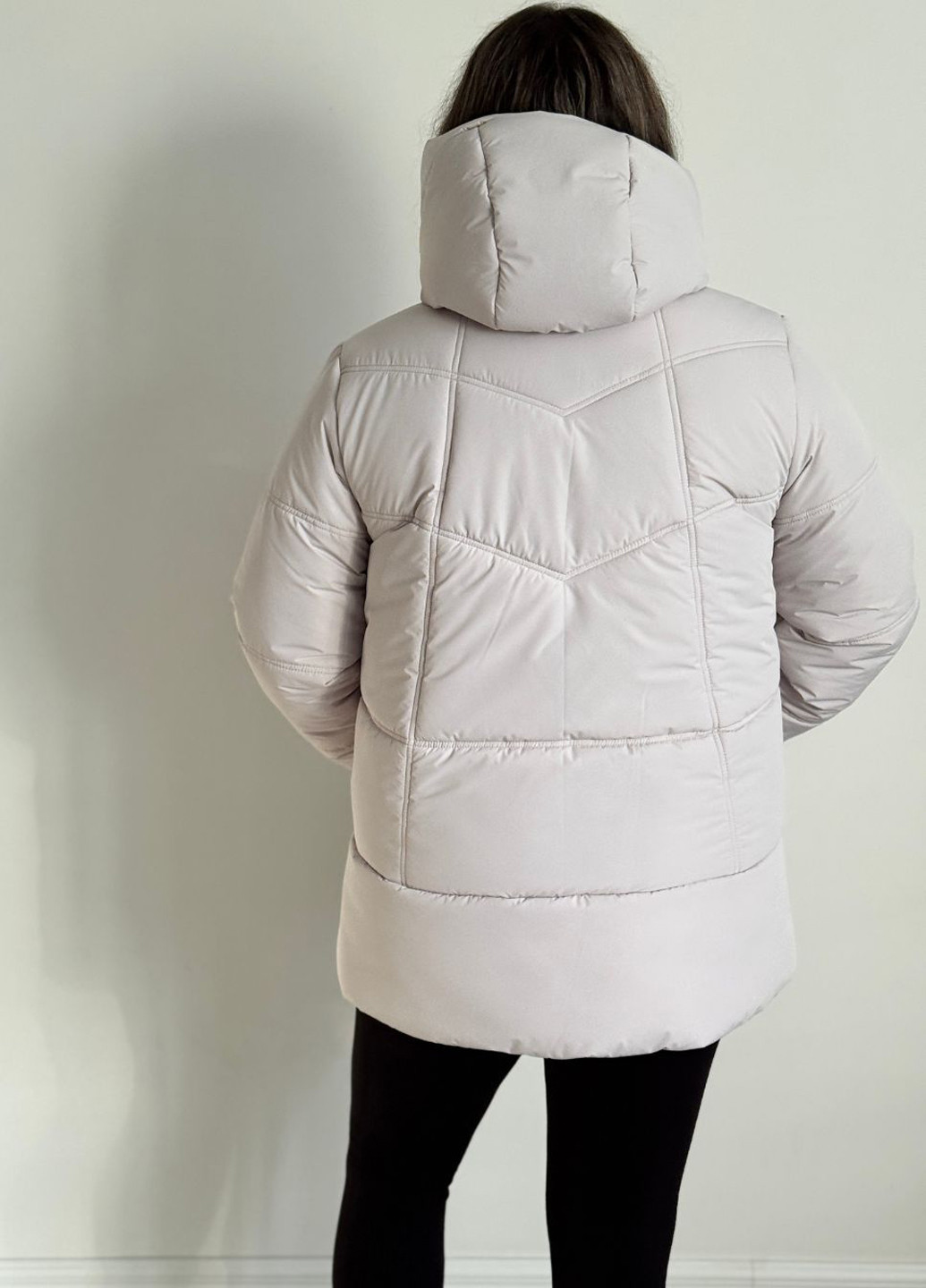 Молочная зимняя куртка Eva Classic