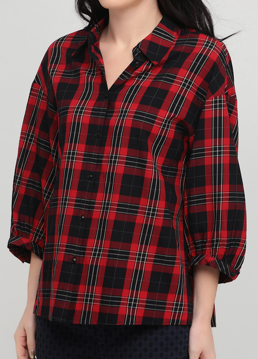 Красная демисезонная блуза Drykorn