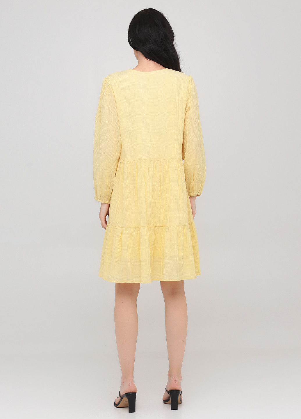 Світло-жовтий кежуал сукня а-силует Minimum однотонна